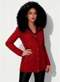 Georgia Coat in Red