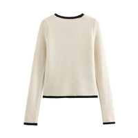 Georgia Elegant Knit Cardigan with Pockets