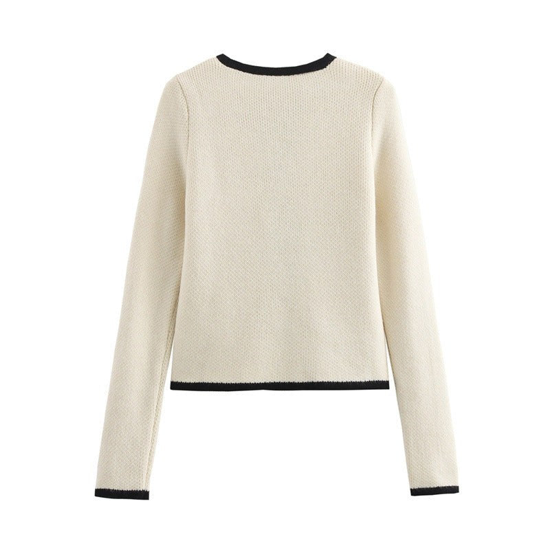 Georgia Elegant Knit Cardigan with Pockets