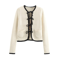 Georgia Elegant Knit Cardigan with Pockets
