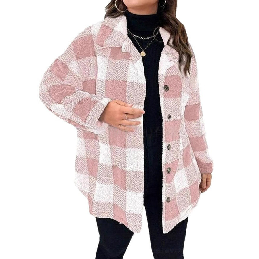 Georgia Jacket with Oversized in Khaki