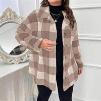 Georgia Jacket with Oversized in Khaki