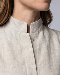 Georgia Linen Shirt Dress