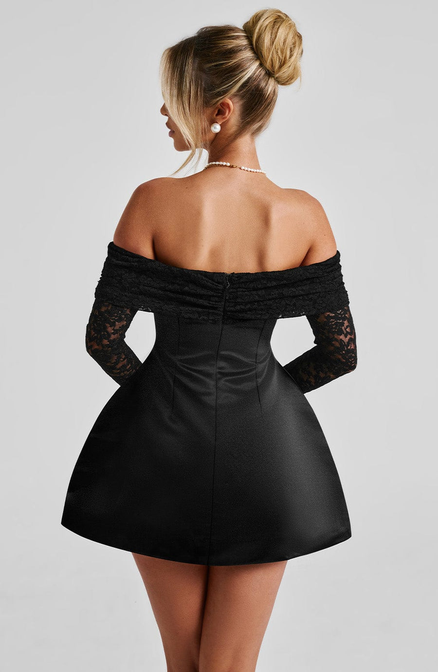 Valeria Mini Dress – Black
