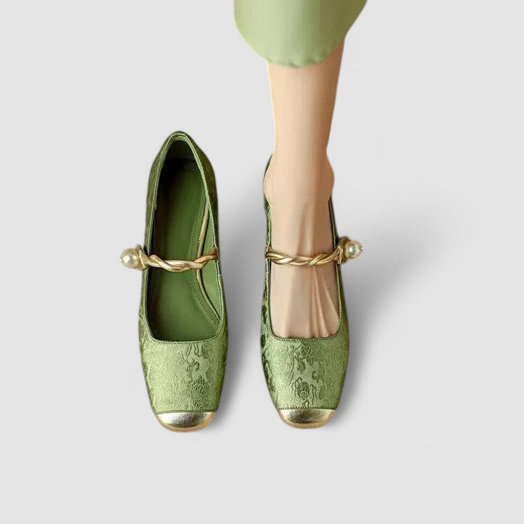 Christa | Women's Low Heel Mary Jane Shoes