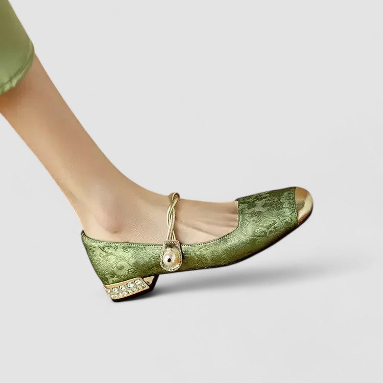Christa | Women's Low Heel Mary Jane Shoes