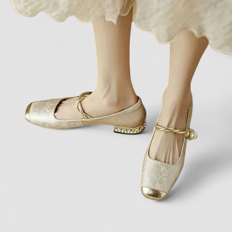 Christa | Women's Low Heel Mary Jane Shoes