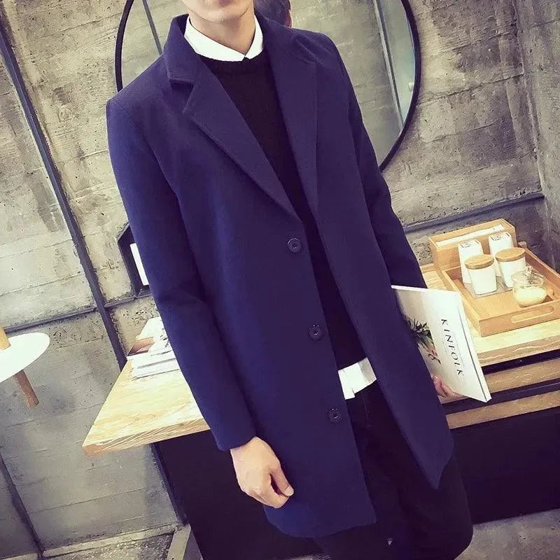 Gerrit Coat in Navy