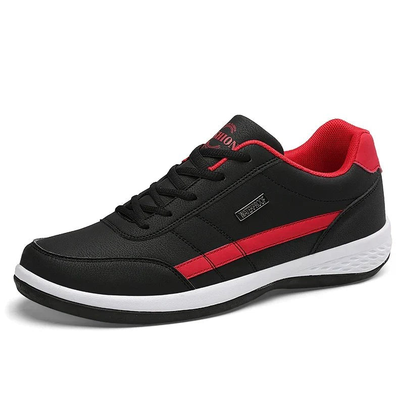 Gerrit Orthopaedic Sneakers in Black and Red