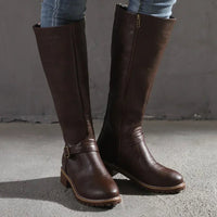 Giana Boot in Sienna Brown