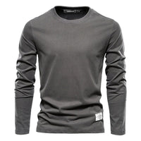 Gideon Comfortable T-Shirt in Dark Grey