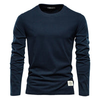 Gideon Comfortable T-Shirt in Navy