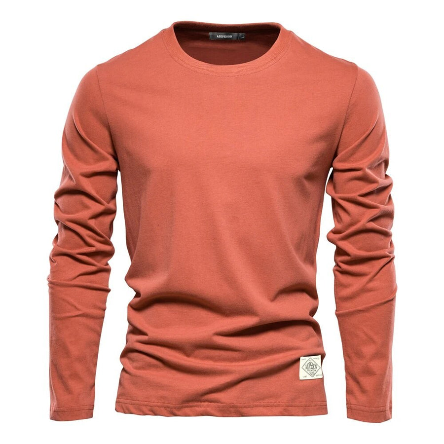 Gideon Comfortable T-Shirt in Orange Farben