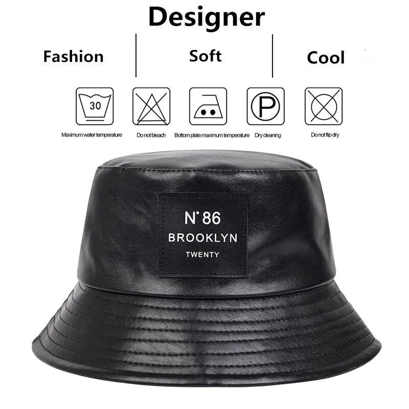 Gijs Casual Hat in Black