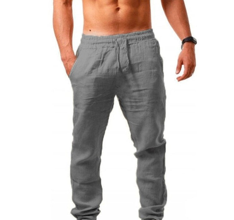 Gijs Elegant Trousers in Grey