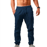 Gijs Elegant Trousers in Navy