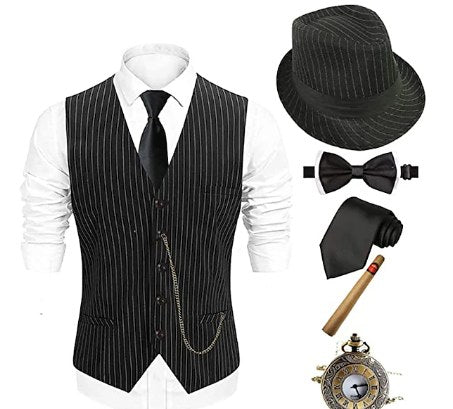 Gijs Vintage Two Piece Set in Black 2