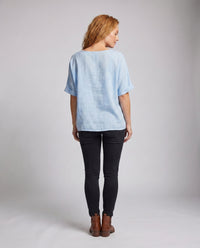 Gilda Airy Linen Top