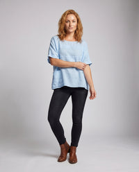 Gilda Airy Linen Top
