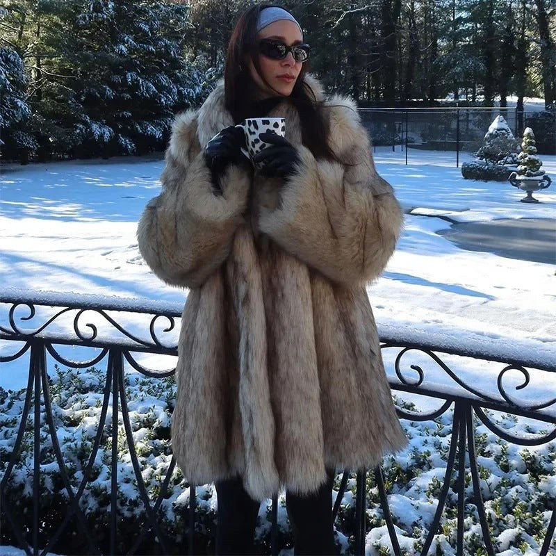 Gilda Coat in Beige