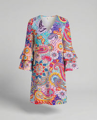 Gilda Mini Dress in Grey