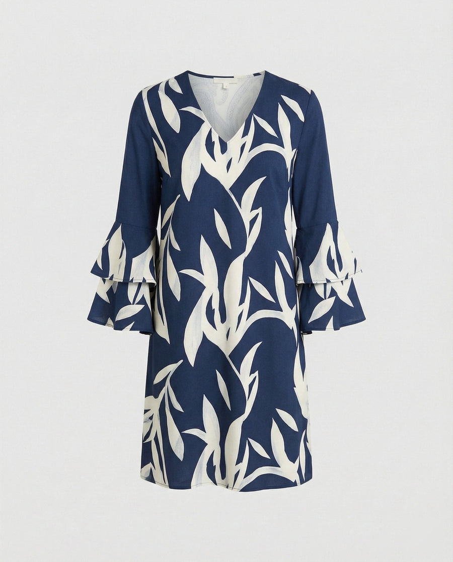 Gilda Mini Dress in Grey