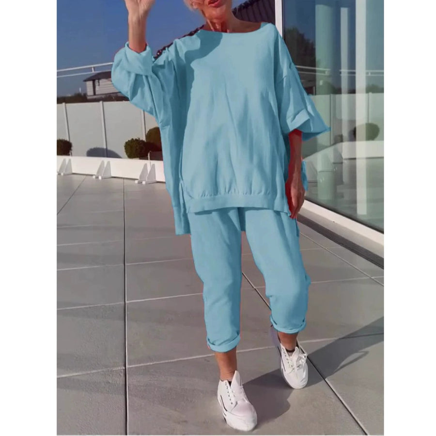 Gilda™ Effortless Loungewear in Light Blue