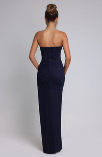 Lavinia Maxi Dress – Navy