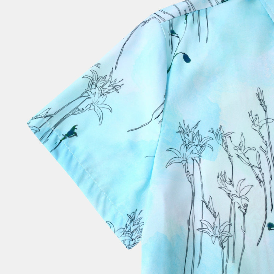 Giselle Relaxed Shirt with Short Sleeve in C 265