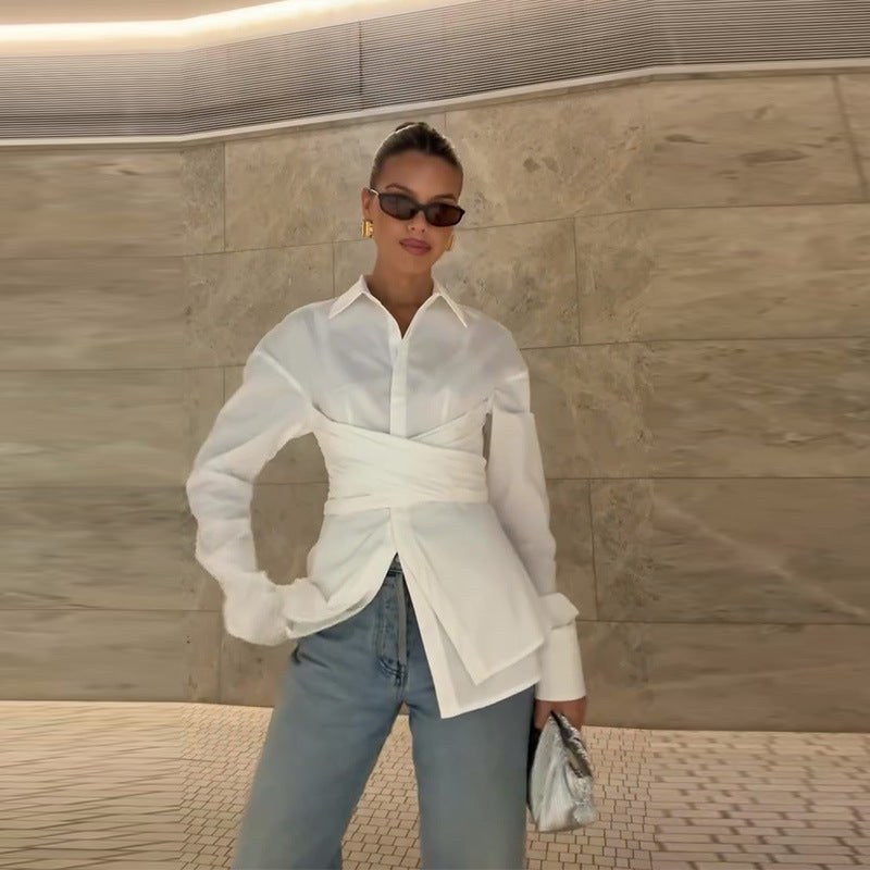 Giulia Blouse in White