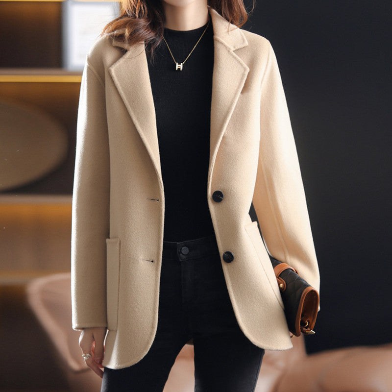 Giulia Elegant Blazer in Apricot