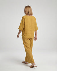 Giulia Linen Two Piece Set