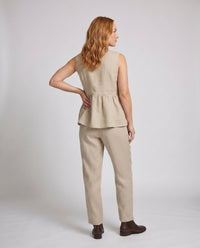 Giulia Linen Vest