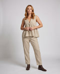 Giulia Linen Vest