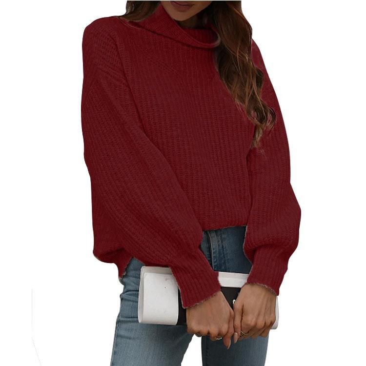 Giulia Sweater in Wine Red