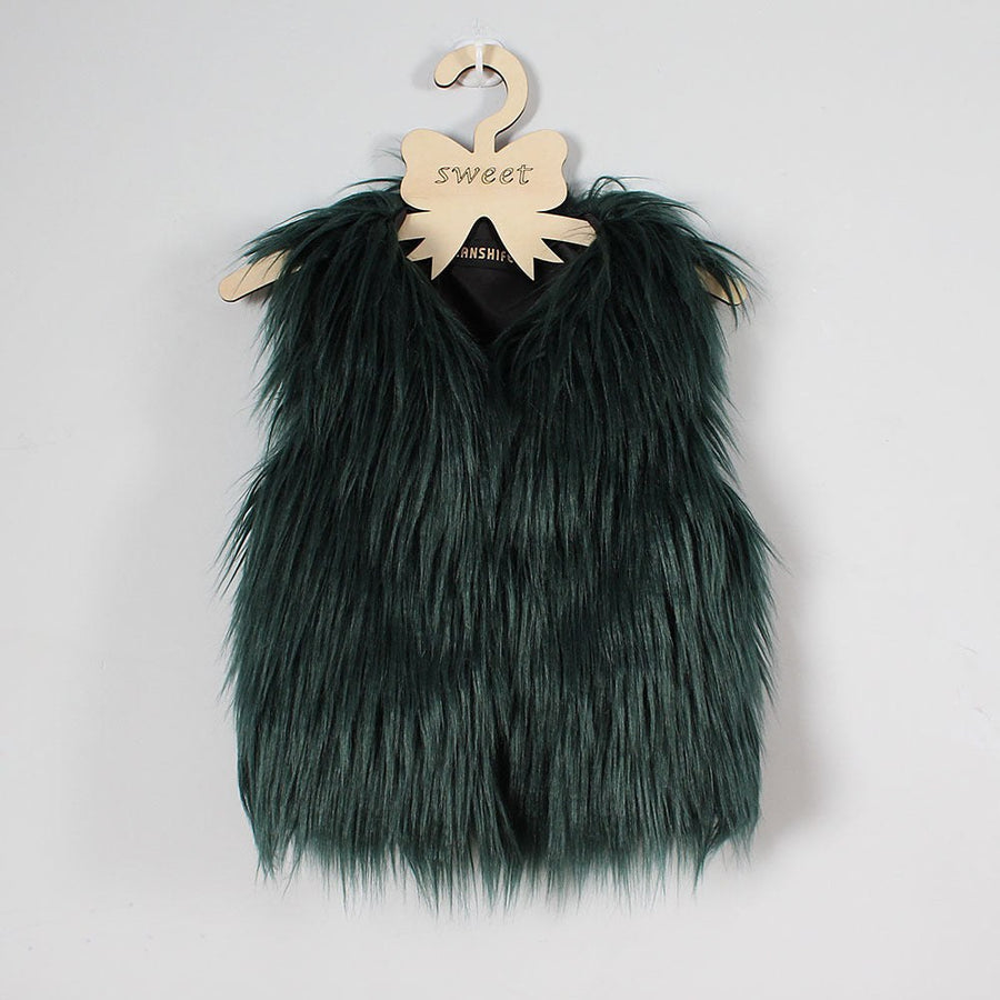 Giulia Vest in Dark Green