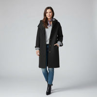 Giulia Warm Coat in Black