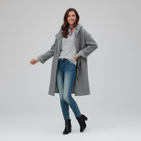Giulia Warm Coat in Grey