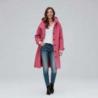 Giulia Warm Coat in Pink