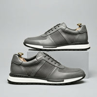 Glendale Genuine Leather Sneaker in Mahogany