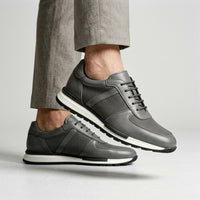 Glendale Genuine Leather Sneaker in Mahogany