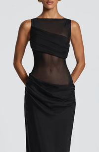 Annabel Maxi Dress – Black