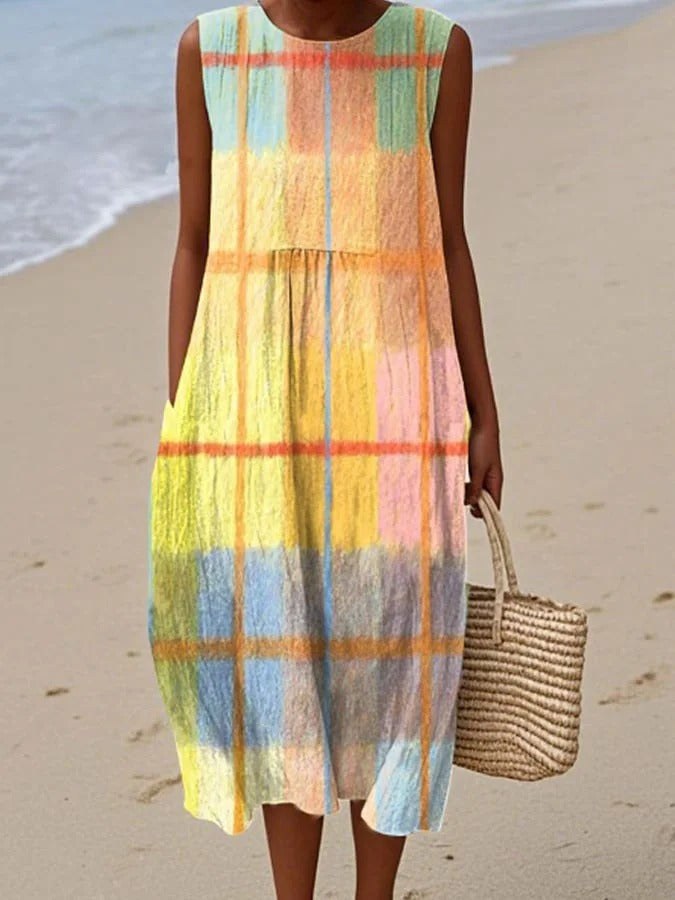 Grace™ Everyday Casual Dress in Multicolour