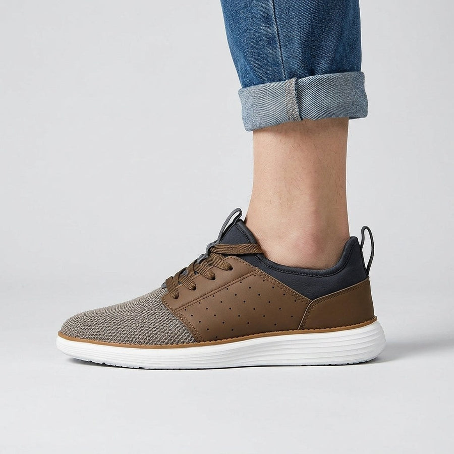 Grandview KnitFlex Sneaker in Sienna Brown
