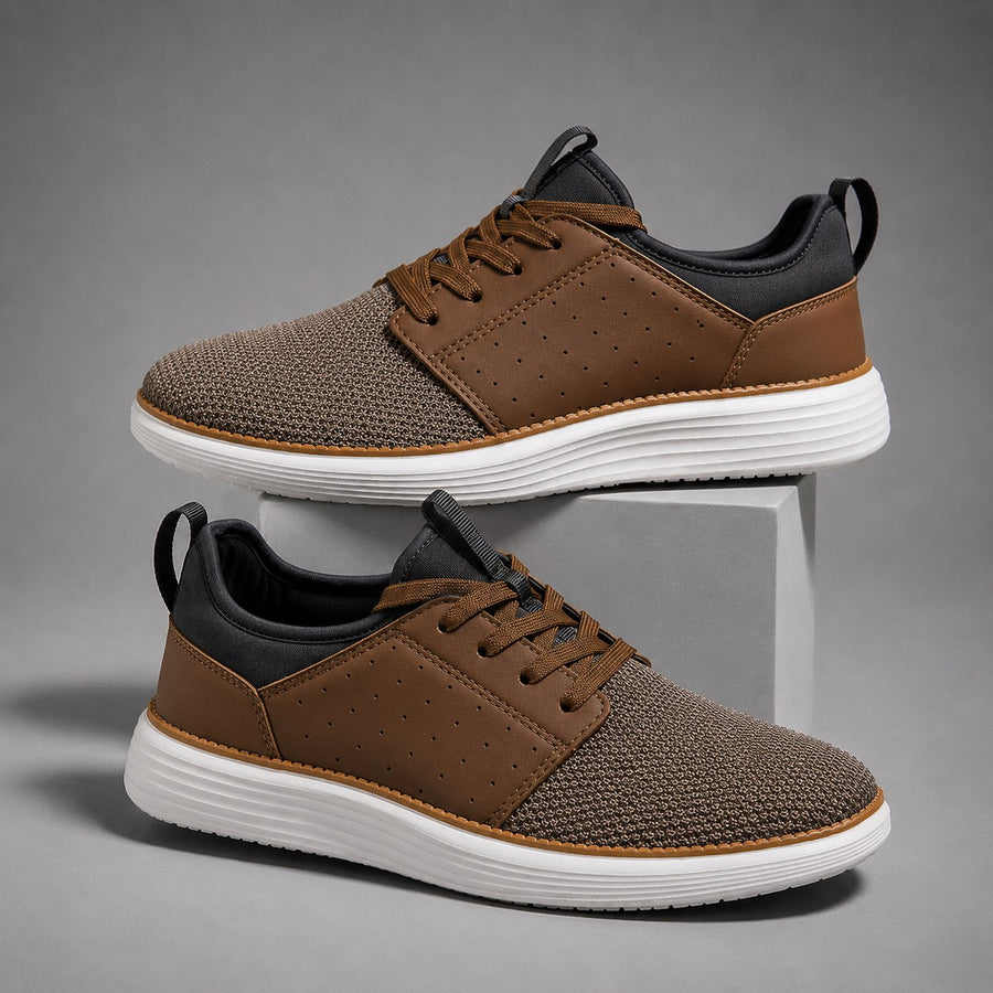 Grandview KnitFlex Sneaker in Sienna Brown