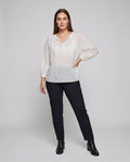 Greta Airy Linen Top