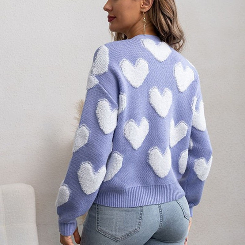 Greta Cardigan in Blue