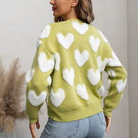 Greta Cardigan in Green