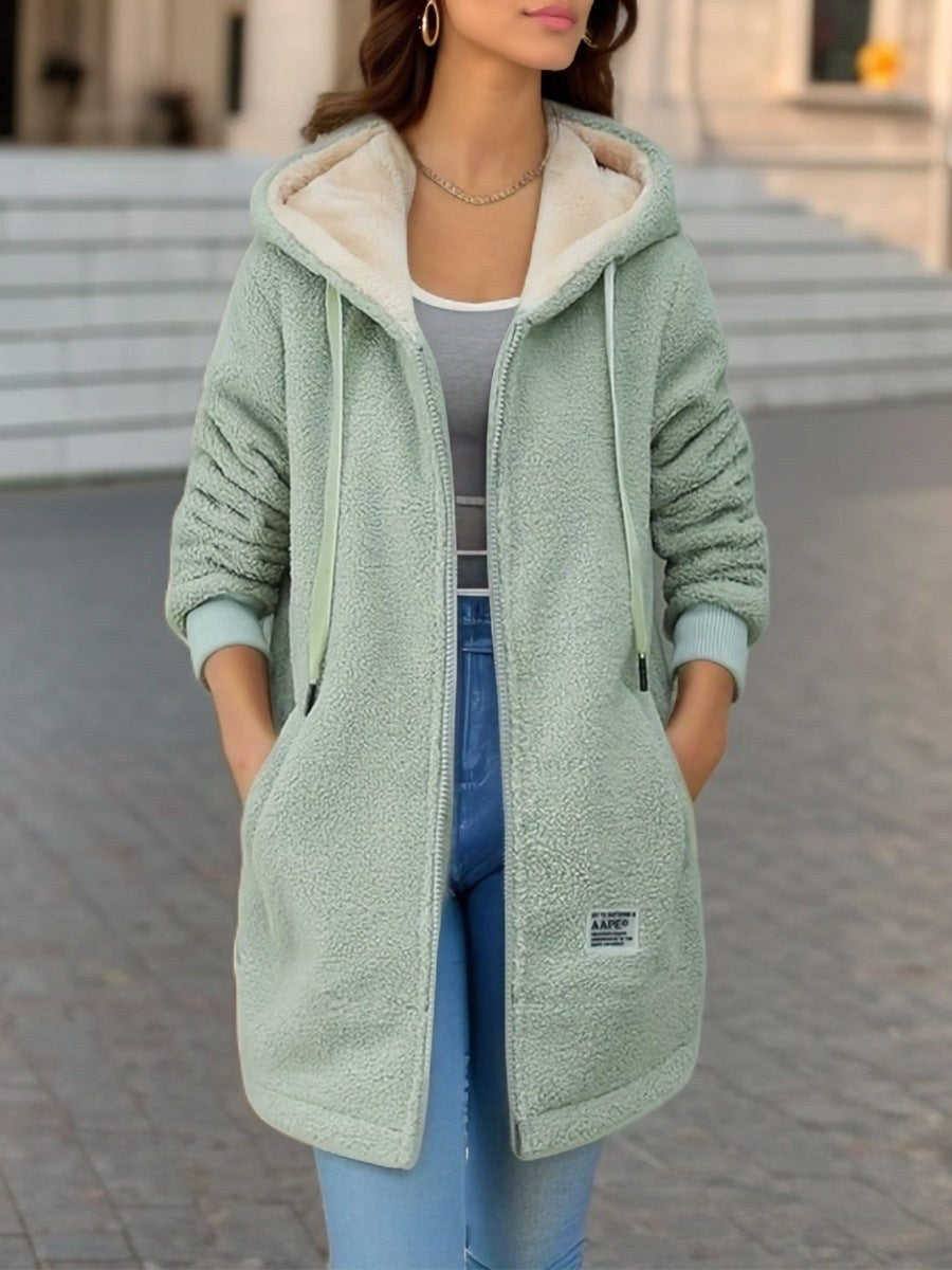 Greta Jacket with Pockets and Hood