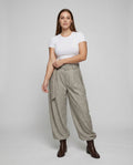 Greta Linen Trousers with Belted